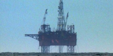 La piattaforma Petrobaltic