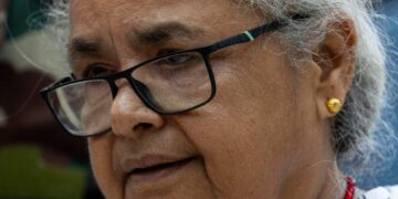 La premier del Nepal Sushila Karki