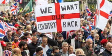 La protesta a Londra