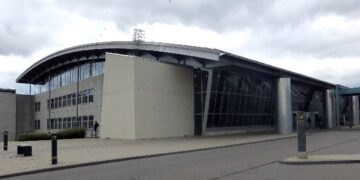 L'aeroporto di Billund, in Danimarca