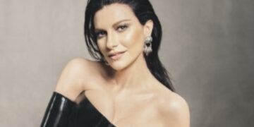 Una foto della cantante Laura Pausini