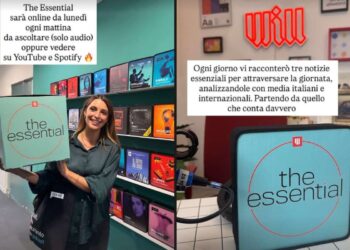 Le storie con cui Chiara Piotto ha annunciato l'inizio della nuova avventura con The Essential