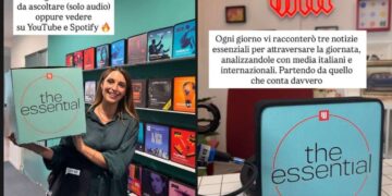 Le storie con cui Chiara Piotto ha annunciato l'inizio della nuova avventura con The Essential
