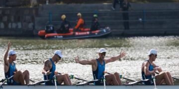 Luca Chiumento, Luca Rambaldi, Andrea Panizza e Giacomo Gentili