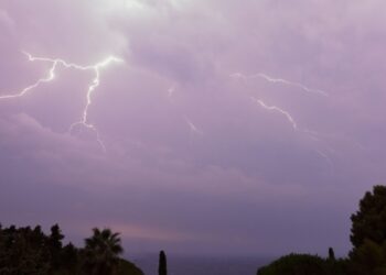 Maltempo all'Isola d'Elba