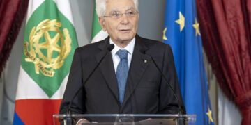 Mattarella, abbiamo bisogno di costruttori di pace@ANSA