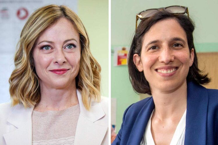 Meloni e Schlein sullo stesso aereo per la Calabria