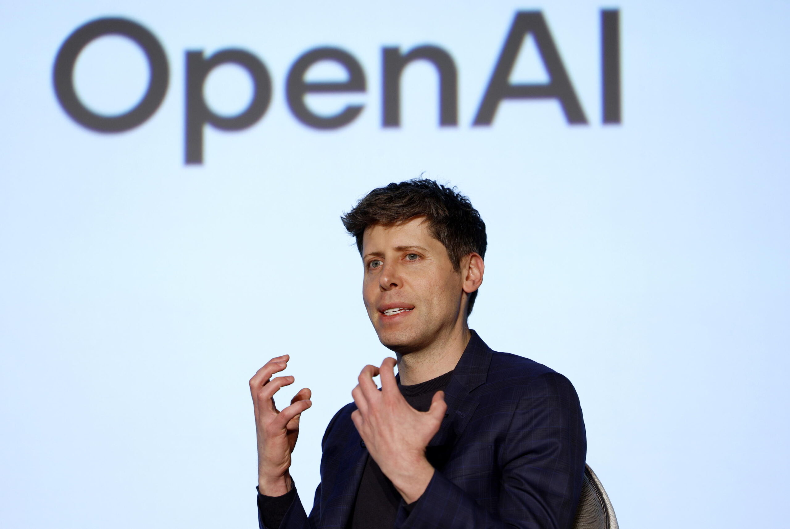 OpenAI CEO Sam Altman attends a talk session with SoftBank Group Corp@ANSA