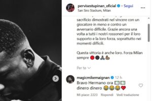 Il siparietto tra Estupinan e Maignan