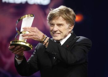 Robert Redford riceve un premio alla carriera