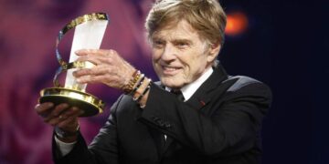 Robert Redford riceve un premio alla carriera