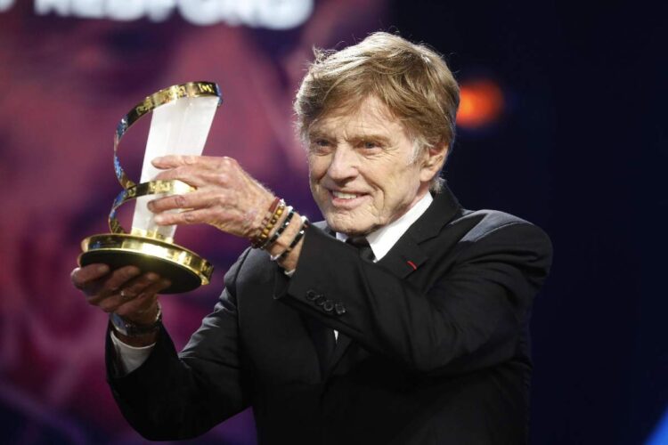 Robert Redford riceve un premio alla carriera