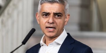 Sadiq Khan, il sindaco di Londra