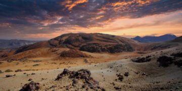 Simulazione di eruzione vulcanica a Tenerife