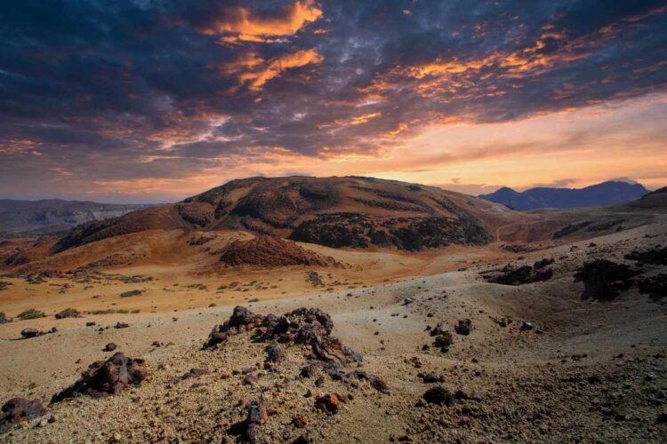 Simulazione di eruzione vulcanica a Tenerife