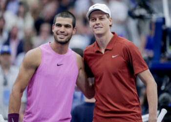 Sinner and Alcaraz at US Open Tennis Tournament 2025@ANSA