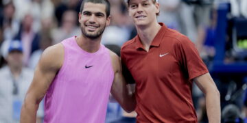 Sinner and Alcaraz at US Open Tennis Tournament 2025@ANSA