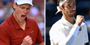 Sinner sfiderà Musetti nel derby azzurro per un posto nelle semifinali degli Us Open