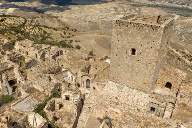 Uno dei tanti paesi che sono vittima dello spopolamento