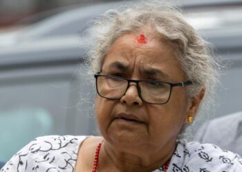 Un primo piano di Sushila Karki