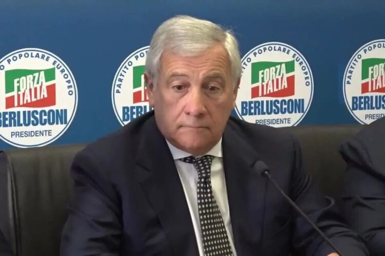 Tajani su Gaza, Russia e Flotilla