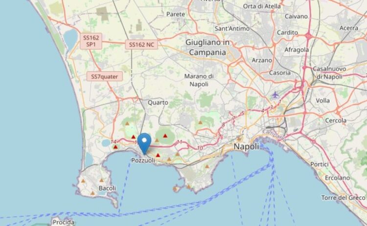 Terremoto di magnitudo Campi Flegrei
