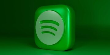 Una rappresentazione del logo di Spotify