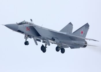 Uno dei MIG-31 russi che ha violato lo spazio aereo dell'Estonia
