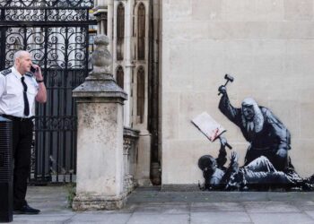 murale di Banksy