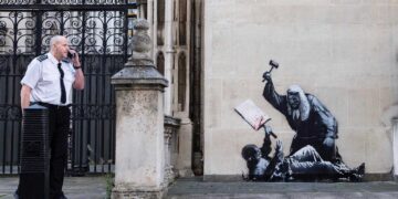 murale di Banksy