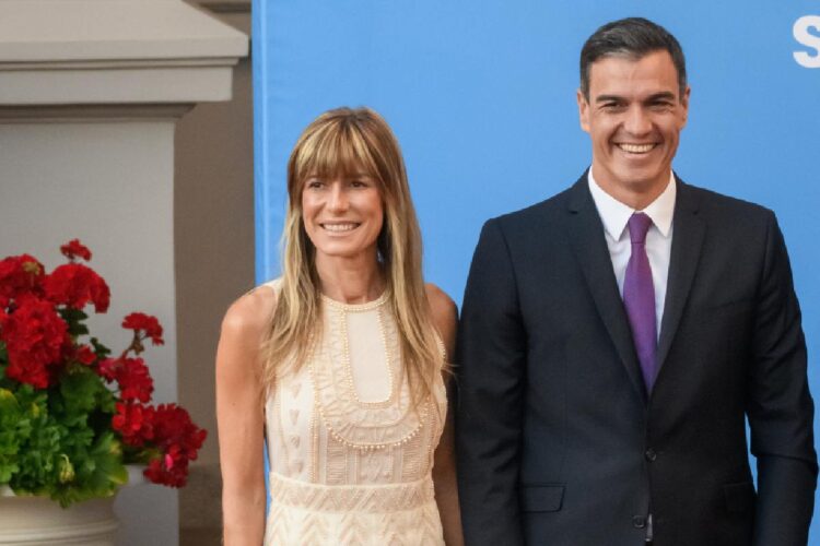 Begoña Gomez e Pedro Sanchez