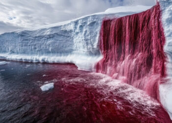 In Antartide esiste una cascata di sangue che non congela mai!