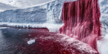 In Antartide esiste una cascata di sangue che non congela mai!