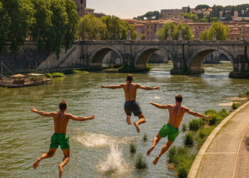 Non sembra vero: tra 5 anni potrai nuotare nel Tevere come a Parigi nella Senna