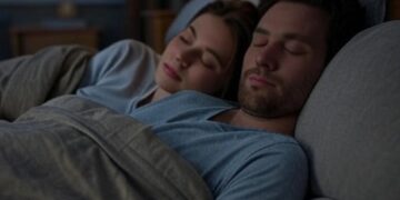 Due persone a letto che dormono