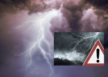 e regioni italiane più esposte ai temporali estremi@alanews