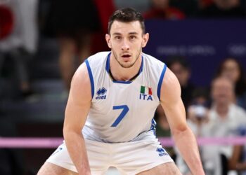 Il giocatore di volley italiano Fabio Balaso