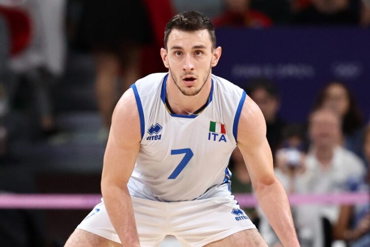 Il giocatore di volley italiano Fabio Balaso