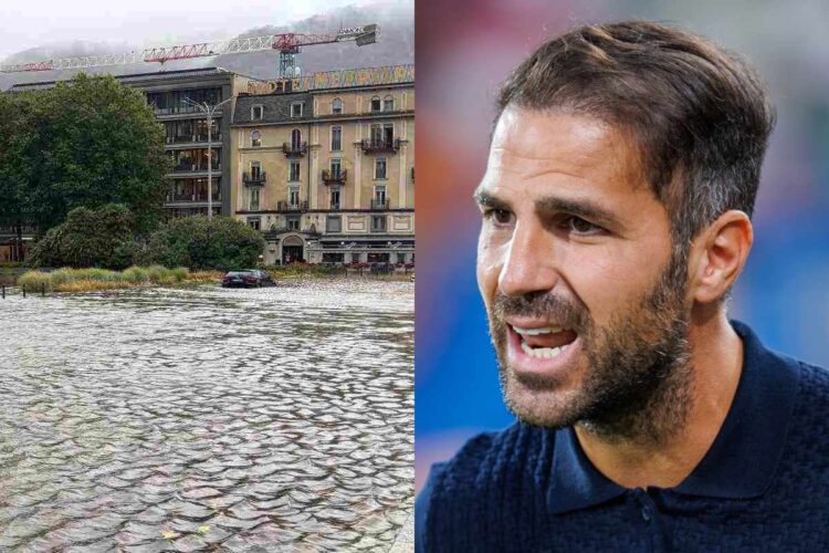 Il sostegno di Fabregas e il Como alla città dopo il nubifragio