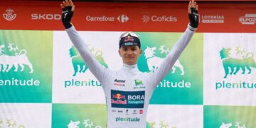 Giulio Pellizzari alla Vuelta di Spagna 2025