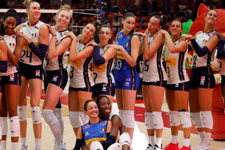 L'Italia di volley femminile