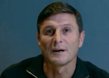 Un primo piano di Javier Zanetti
