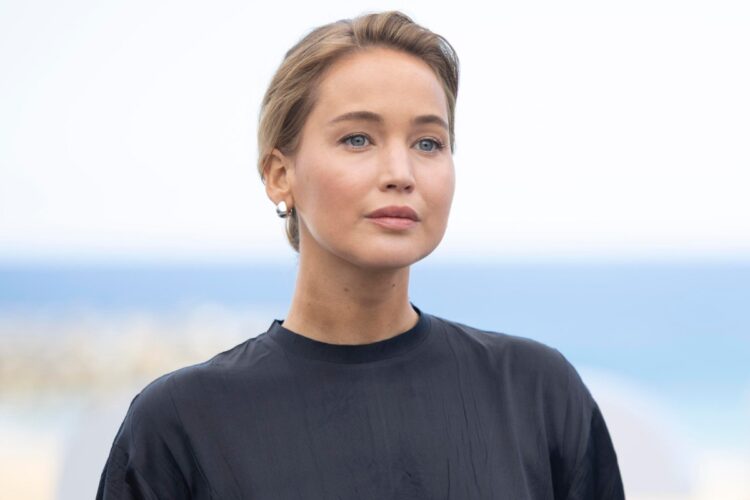 Un primo piano di Jennifer Lawrence