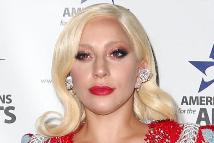 Un primo piano di Lady Gaga