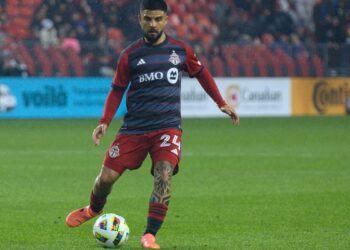 Lorenzo Insigne durante la partita Toronto Fc - New York City Fc