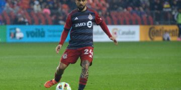 Lorenzo Insigne durante la partita Toronto Fc - New York City Fc