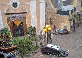 Ischia, nubifragio, 23 settembre 2025@ANSA