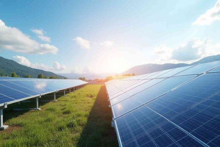 incendio in parco fotovoltaico, pannelli solari