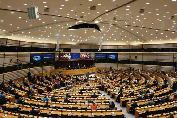 Parlamento Europeo in seduta plenaria