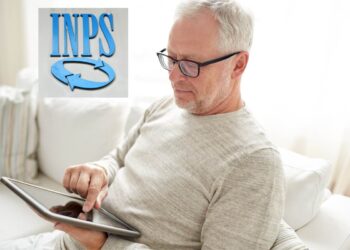 Un uomo calcola la pensione